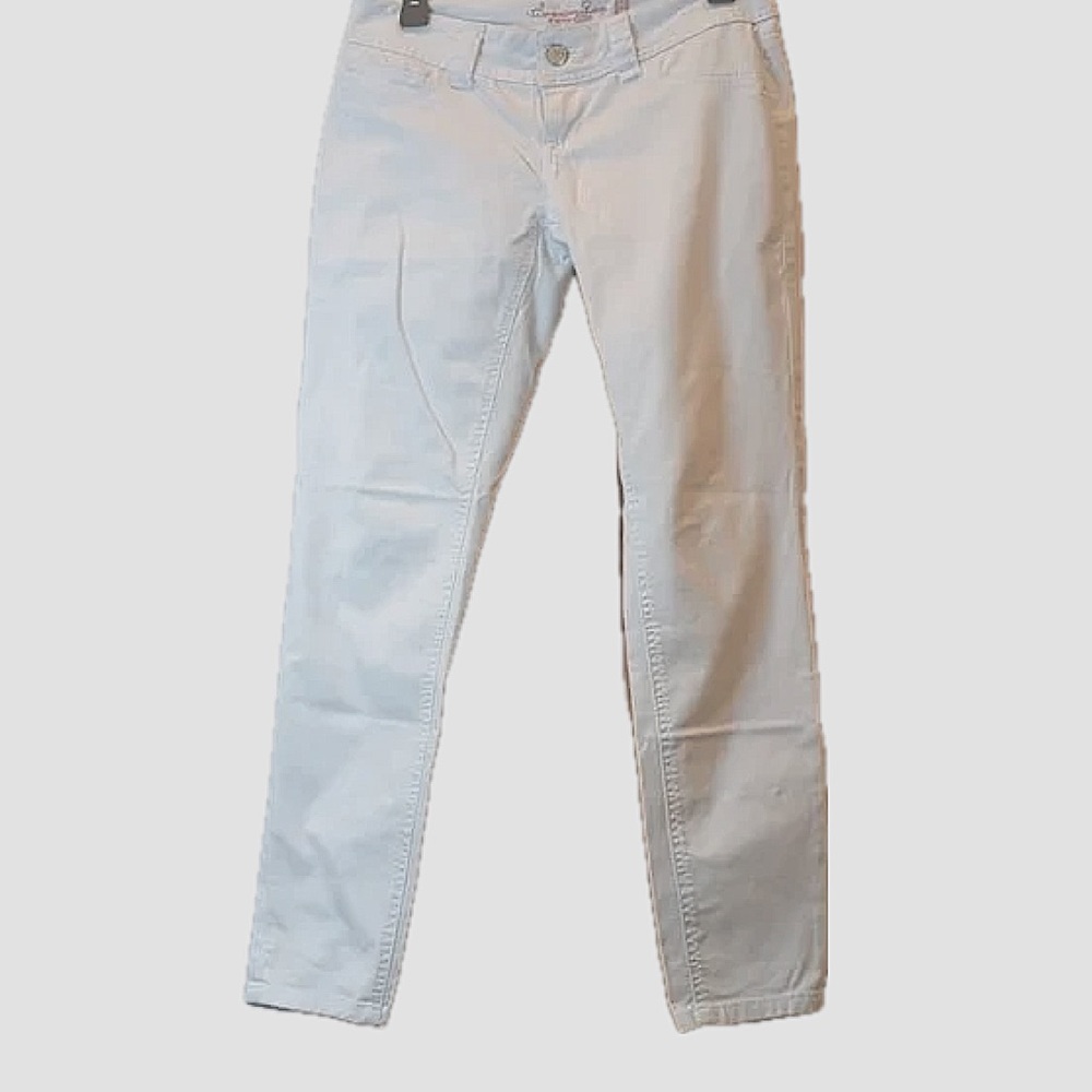 American Rag ankle skinny stretch jeans, khaki sz 3s
